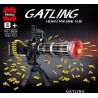 PANGU PG-15004 15004 PG15004 non  SÚNG MÁY NẶNG GUTIN bộ đồ chơi xếp lắp ráp ghép mô hình Gun GATLING HEAVY MACHINE GUN 1935 khối