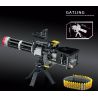 PANGU PG-15004 15004 PG15004 non  SÚNG MÁY NẶNG GUTIN bộ đồ chơi xếp lắp ráp ghép mô hình Gun GATLING HEAVY MACHINE GUN 1935 khối