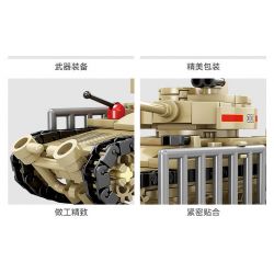 Kazi KY84115 84115 non  XE RADAR SÓNG MÉT KẾT HỢP 4 bộ đồ chơi xếp lắp ráp ghép mô hình Military Power Sức Mạnh Quân Sự 697 khối