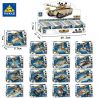 Kazi KY84108 84108 non  16 KẾT HỢP bộ đồ chơi xếp lắp ráp ghép mô hình Military Power Sức Mạnh Quân Sự 517 khối