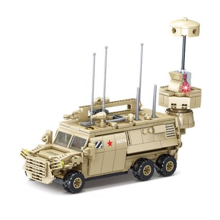 Kazi KY84104 84104 non  LOẠI PHƯƠNG TIỆN GÂY NHIỄU CHẶN MỚI bộ đồ chơi xếp lắp ráp ghép mô hình Military Power Sức Mạnh Quân Sự 416 khối