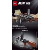 PANGU PG-15002 15002 PG15002 non  SÚNG MÁY NHẸ bộ đồ chơi xếp lắp ráp ghép mô hình ELECTRIC CONTINUOUS FIRING MACHINE GUN BREN MK 1785 khối