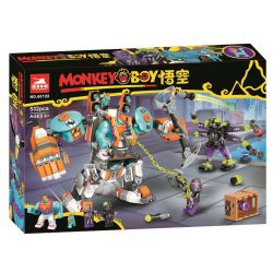 NOT  SANDY'S POWER LOADER MECH 80025 TANK 60128 xếp lắp ráp ghép mô hình MÁY NẠP NĂNG LƯỢNG CỦA SANDY ĐIỆN Monkie Kid Tây Du Ký Tôn Ngộ Không 520 khối