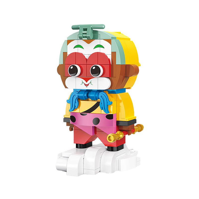 HAPPY BUILD SHINEYU XINYU YC-32007 32007 YC32007 non  VUA KHỈ TÔN NGỘ KHÔNG bộ đồ chơi xếp lắp ráp ghép mô hình Movie & Game Phim Và Trò Chơi 159 khối