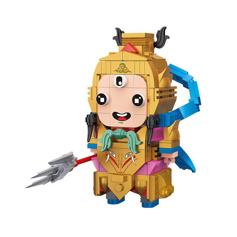 HAPPY BUILD SHINEYU XINYU YC-32006 32006 YC32006 non  HAVOC IN HEAVEN ERLANG SHEN YANG JIAN bộ đồ chơi xếp lắp ráp ghép mô hình Movie & Game Phim Và Trò Chơi 218 khối