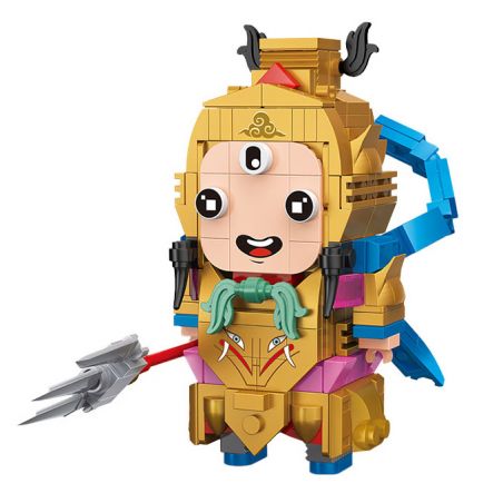 HAPPY BUILD SHINEYU XINYU YC-32006 32006 YC32006 non  HAVOC IN HEAVEN ERLANG SHEN YANG JIAN bộ đồ chơi xếp lắp ráp ghép mô hình Movie & Game Phim Và Trò Chơi 218 khối