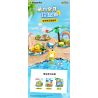 KEEPPLEY K20223 20223 non  POKÉMON NHÀN NHÃ XÂY LÂU ĐÀI CÁT bộ đồ chơi xếp lắp ráp ghép mô hình Movie & Game Phim Và Trò Chơi