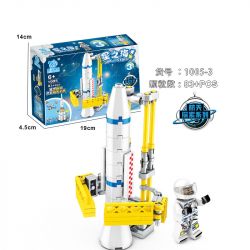 KUYU MOXING 1005 non  HÀNH TRÌNH KHÔNG GIAN BIỂN SAO 4 LOẠI bộ đồ chơi xếp lắp ráp ghép mô hình Space SEA OF STARS Thám Hiểm Không Gian 343 khối