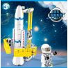 KUYU MOXING 1005 non  HÀNH TRÌNH KHÔNG GIAN BIỂN SAO 4 LOẠI bộ đồ chơi xếp lắp ráp ghép mô hình Space SEA OF STARS Thám Hiểm Không Gian 343 khối