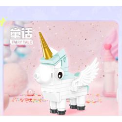 XINGBAO XB non  UNICORN UNICORN 6. bộ đồ chơi xếp lắp ráp ghép mô hình 269 khối
