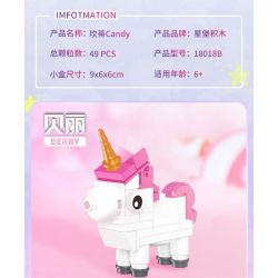 XINGBAO XB non  UNICORN UNICORN 6. bộ đồ chơi xếp lắp ráp ghép mô hình 269 khối