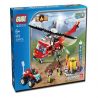 GUDI 9214 non  TRỰC THĂNG CỨU HỎA GIẾNG DẦU bộ đồ chơi xếp lắp ráp ghép mô hình City FIREMAN FIRE HEAVY HELICOPTOR Thành Phố 374 khối