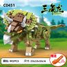 WOMA C0451 0451 non  TRICERATOPS. bộ đồ chơi xếp lắp ráp ghép mô hình 442 khối