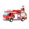 GUDI 9215 Xếp hình kiểu  CITY Fire Emergency Xe Thang Cứu Hỏa Chữa Cháy Nhà 431 khối