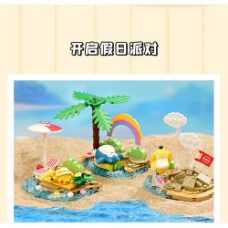 KEEPPLEY K20227 20227 non  POKÉMON THỜI GIAN NƯỚNG BÁNH bộ đồ chơi xếp lắp ráp ghép mô hình Movie & Game Phim Và Trò Chơi