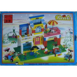 Enlighten 9831 Qman 9831 non  NHÀ NGƯỜI bộ đồ chơi xếp lắp ráp ghép mô hình City MAN ROOM Thành Phố