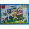 Enlighten 9831 Qman 9831 non  NHÀ NGƯỜI bộ đồ chơi xếp lắp ráp ghép mô hình City MAN ROOM Thành Phố