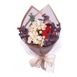 JAKI JK2686 2686 non  SỰ LIÊN KẾT CỦA TRÁI TIM bộ đồ chơi xếp lắp ráp ghép mô hình Flowers Hoa