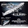 PanlosBrick 628005 Panlos Brick 628005 non  MÁY BAY NÉM BOM KHỔNG LỒ K-7 bộ đồ chơi xếp lắp ráp ghép mô hình Military Army KALININ BOMBER K-7 Quân Sự Bộ Đội 4106 khối