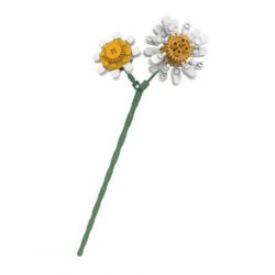 JAKI JK2632 2632 non  BÔNG CÚC NHỎ bộ đồ chơi xếp lắp ráp ghép mô hình Flowers Hoa