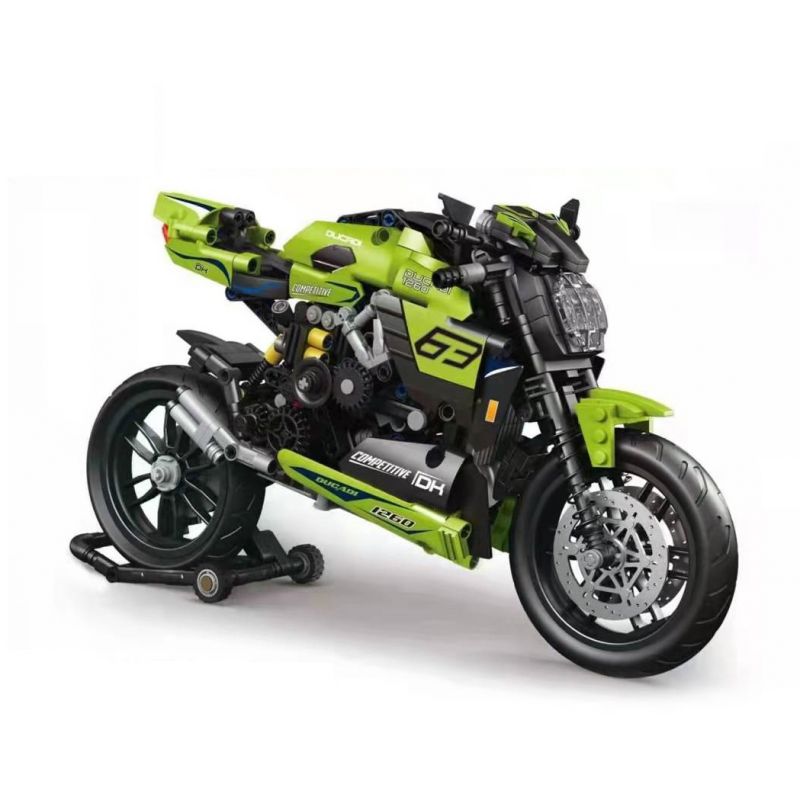 ACHKO 30011 non  DUCATI DIAVEL 1260 bộ đồ chơi xếp lắp ráp ghép mô hình  Kỹ Thuật Công Nghệ Cao Mô Hình Phương Tiện 836 khối