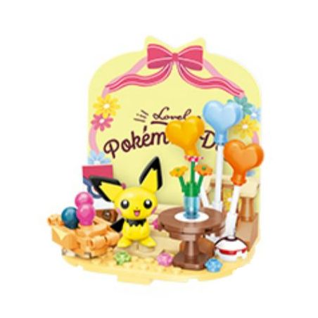 KEEPPLEY K20226 20226 non  POKÉMON SỰ SẮP XẾP NGỌT NGÀO bộ đồ chơi xếp lắp ráp ghép mô hình Movie & Game Phim Và Trò Chơi