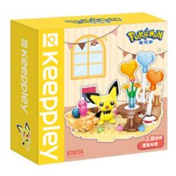 KEEPPLEY K20226 20226 non  POKÉMON SỰ SẮP XẾP NGỌT NGÀO bộ đồ chơi xếp lắp ráp ghép mô hình Movie & Game Phim Và Trò Chơi
