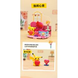 KEEPPLEY K20226 20226 non  POKÉMON SỰ SẮP XẾP NGỌT NGÀO bộ đồ chơi xếp lắp ráp ghép mô hình Movie & Game Phim Và Trò Chơi