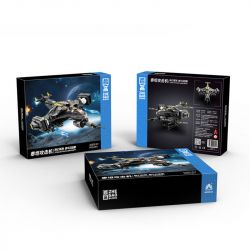 ZHEGAO QJ5002 5002 non  MÁY TẤN CÔNG TITAN bộ đồ chơi xếp lắp ráp ghép mô hình TITAN ATTACK AIRCRAFT 901 khối