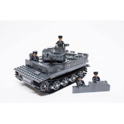 OXFORD OM33013 33013 non  TIGER TANK. bộ đồ chơi xếp lắp ráp ghép mô hình Military Army TIGHER Quân Sự Bộ Đội 709 khối