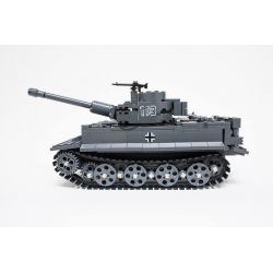 OXFORD OM33013 33013 non  TIGER TANK. bộ đồ chơi xếp lắp ráp ghép mô hình Military Army TIGHER Quân Sự Bộ Đội 709 khối