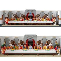 OXFORD BM3521 3521 non  BỮA ĂN TỐI CUỐI CÙNG bộ đồ chơi xếp lắp ráp ghép mô hình THE LAST SUPPER 524 khối
