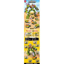 MINGDI 9015 non  CƠ KHÍ KỸ THUẬT bộ đồ chơi xếp lắp ráp ghép mô hình Creator ENGINEERING MECHA Sáng Tạo 660 khối