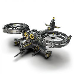 ZHEGAO QJ5001 5001 non  HOTTEVE. bộ đồ chơi xếp lắp ráp ghép mô hình Avatar GHOST HELICOPTER 1093 khối