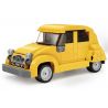DOUBLEE CADA C55021 55021 non  CITROEN RETRO XE 1:24 tỷ lệ 1:24 bộ đồ chơi xếp lắp ráp ghép mô hình Racers CITROEN 2CV Đua Tốc Độ 298 khối