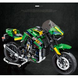 JUHANG TECHNOLOGY 82004 non  KAWASAKIZ900 bộ đồ chơi xếp lắp ráp ghép mô hình  KAWASAKI Z900 Kỹ Thuật Công Nghệ Cao Mô Hình Phương Tiện 776 khối
