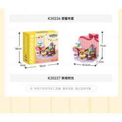 KEEPPLEY K20225 20225 non  POKÉMON SUY NGHĨ GIỮA CÁC NGÓN TAY bộ đồ chơi xếp lắp ráp ghép mô hình Movie & Game Phim Và Trò Chơi