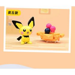 KEEPPLEY K20225 20225 non  POKÉMON SUY NGHĨ GIỮA CÁC NGÓN TAY bộ đồ chơi xếp lắp ráp ghép mô hình Movie & Game Phim Và Trò Chơi