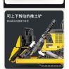 HAPPY BUILD SHINEYU XINYU YC-22011 22011 YC22011 non  BULLDOZER LỚN tỷ lệ 1:23 bộ đồ chơi xếp lắp ráp ghép mô hình Build Team SHINE YU Đội Xây Dựng 1866 khối