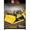 HAPPY BUILD SHINEYU XINYU YC-22011 22011 YC22011 non  BULLDOZER LỚN tỷ lệ 1:23 bộ đồ chơi xếp lắp ráp ghép mô hình Build Team SHINE YU Đội Xây Dựng 1866 khối