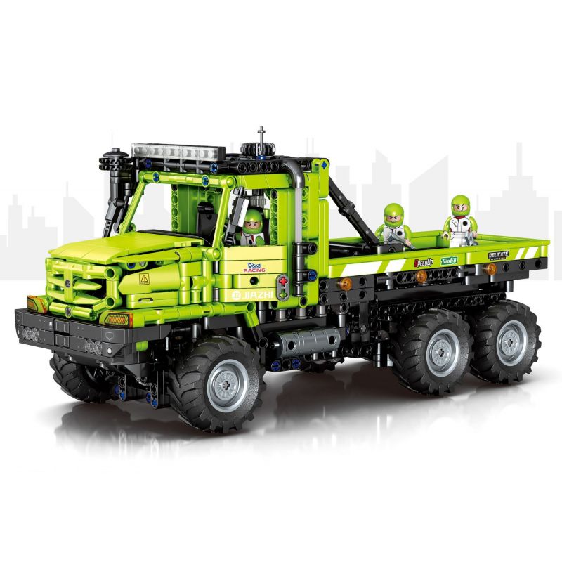 SEMBO 709950 non  SAITO XE TẢI bộ đồ chơi xếp lắp ráp ghép mô hình TECHINQUE 1336 khối