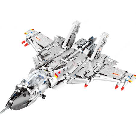 SEMBO 705996 non  MÁY BAY CHIẾN ĐẤU J-15 tỷ lệ 1:48 bộ đồ chơi xếp lắp ráp ghép mô hình Military Army FLYING SHARK Quân Sự Bộ Đội 976 khối
