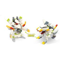 GUDI 9907 non  PINBALL NAM BẠCH HỔ S bộ đồ chơi xếp lắp ráp ghép mô hình Transformers Robot Đại Chiến Người Máy Biến Hình 121 khối