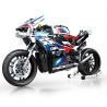 JUHANG TECHNOLOGY 82003 non  MÔ TÔ BMW S1000RR bộ đồ chơi xếp lắp ráp ghép mô hình  Kỹ Thuật Công Nghệ Cao Mô Hình Phương Tiện 768 khối