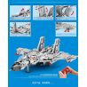 SEMBO 705996 non  MÁY BAY CHIẾN ĐẤU J-15 tỷ lệ 1:48 bộ đồ chơi xếp lắp ráp ghép mô hình Military Army FLYING SHARK Quân Sự Bộ Đội 976 khối