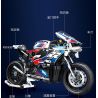 JUHANG TECHNOLOGY 82003 non  MÔ TÔ BMW S1000RR bộ đồ chơi xếp lắp ráp ghép mô hình  Kỹ Thuật Công Nghệ Cao Mô Hình Phương Tiện 768 khối