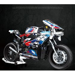 JUHANG TECHNOLOGY 82003 non  MÔ TÔ BMW S1000RR bộ đồ chơi xếp lắp ráp ghép mô hình  Kỹ Thuật Công Nghệ Cao Mô Hình Phương Tiện 768 khối