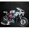 JUHANG TECHNOLOGY 82003 non  MÔ TÔ BMW S1000RR bộ đồ chơi xếp lắp ráp ghép mô hình  Kỹ Thuật Công Nghệ Cao Mô Hình Phương Tiện 768 khối
