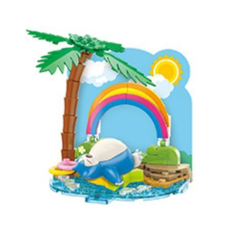 KEEPPLEY K20224 20224 non  POKÉMON GIẤC NGỦ LƯỜI BIẾNG bộ đồ chơi xếp lắp ráp ghép mô hình Movie & Game Phim Và Trò Chơi