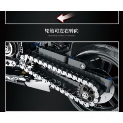 JUHANG TECHNOLOGY 82003 non  MÔ TÔ BMW S1000RR bộ đồ chơi xếp lắp ráp ghép mô hình  Kỹ Thuật Công Nghệ Cao Mô Hình Phương Tiện 768 khối